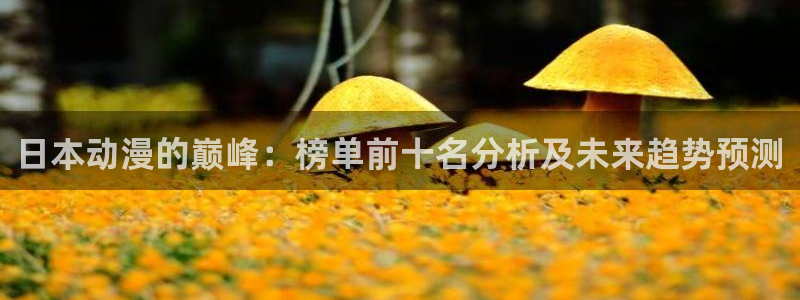 omofun动漫热门推荐：日本动漫的巅峰：榜单前十名分析及未来趋势预测配图